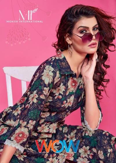 WOW VOL-1 BY MOKSH RIYON WESTERN WEAR WHOLESALER IN INDIA